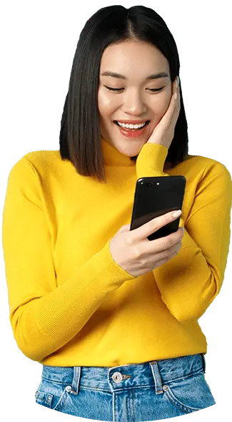 happy-asian-woman-sending-message-sagatech